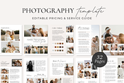 Photography Family Session Guide, a Magazine Template by ShopRShop (Thumbnail 1 of 10)