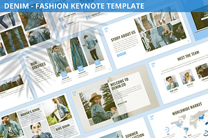 Denim - Fashion Keynote Template