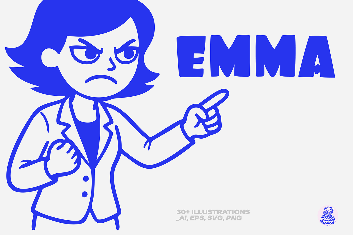Emma: Character Universe, a Person Illustration by Danil Polshin (Photo 1 of 14)