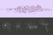 30 FineLine Flowers, an Illustration by Inkwell Supply Co (Thumbnail 8 of 15)