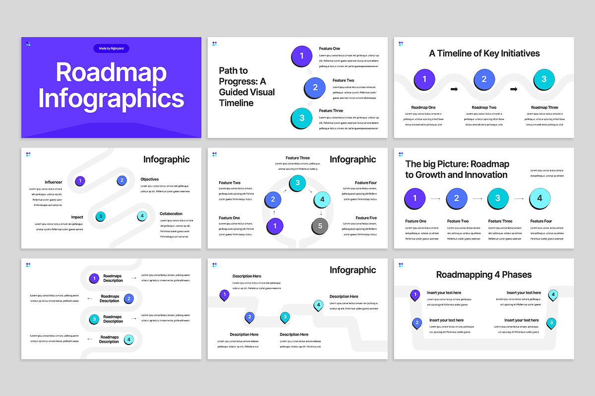 Roadmap Infographic Keynote, a Presentation Template by rgbryand (Photo 2 of 7)