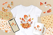 Autumn Vibes vector clipart, an Object Graphic by Nadezhda Mikhailova (Thumbnail 6 of 12)