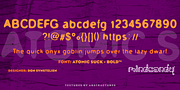 Atomic Suck™, a Sans Serif Font by MINDCANDY (Thumbnail 2 of 2)