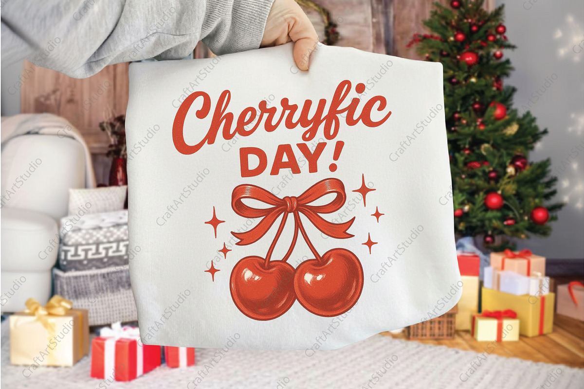 Cherrific Valentine's Day PNG, an Illustration by CraftArtStudio (Photo 2 of 4)