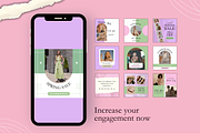 340 Social Media Post Template Canva, a Templates & Theme by TemplateCastleStore (Thumbnail 3 of 10)