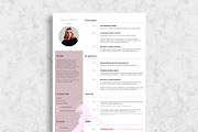 Dance Resume Template: Pink & Clean, a Resume Template by Halfcircle (Thumbnail 2 of 4)
