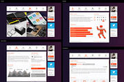 Mustache -Professional vCard Resume, a Websites & App Template by MustacheThemes (Thumbnail 4 of 6)