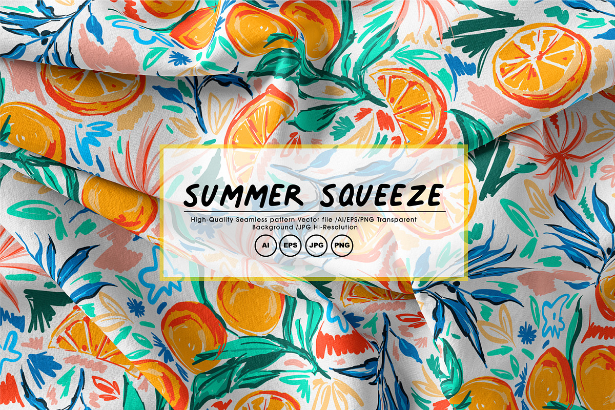 Summer Squeeze, a Pattern Graphic by MSNTY STUDIOX (Photo 1 of 19)