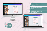 Nail Salon Promo Canva Templates, a Marketing Template by PaolaroiDesign (Thumbnail 8 of 8)