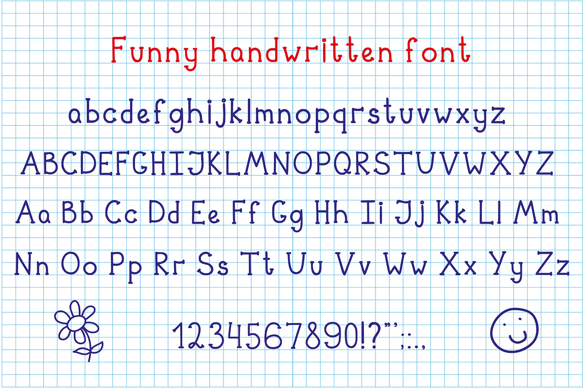 Funny Berry font preview 2