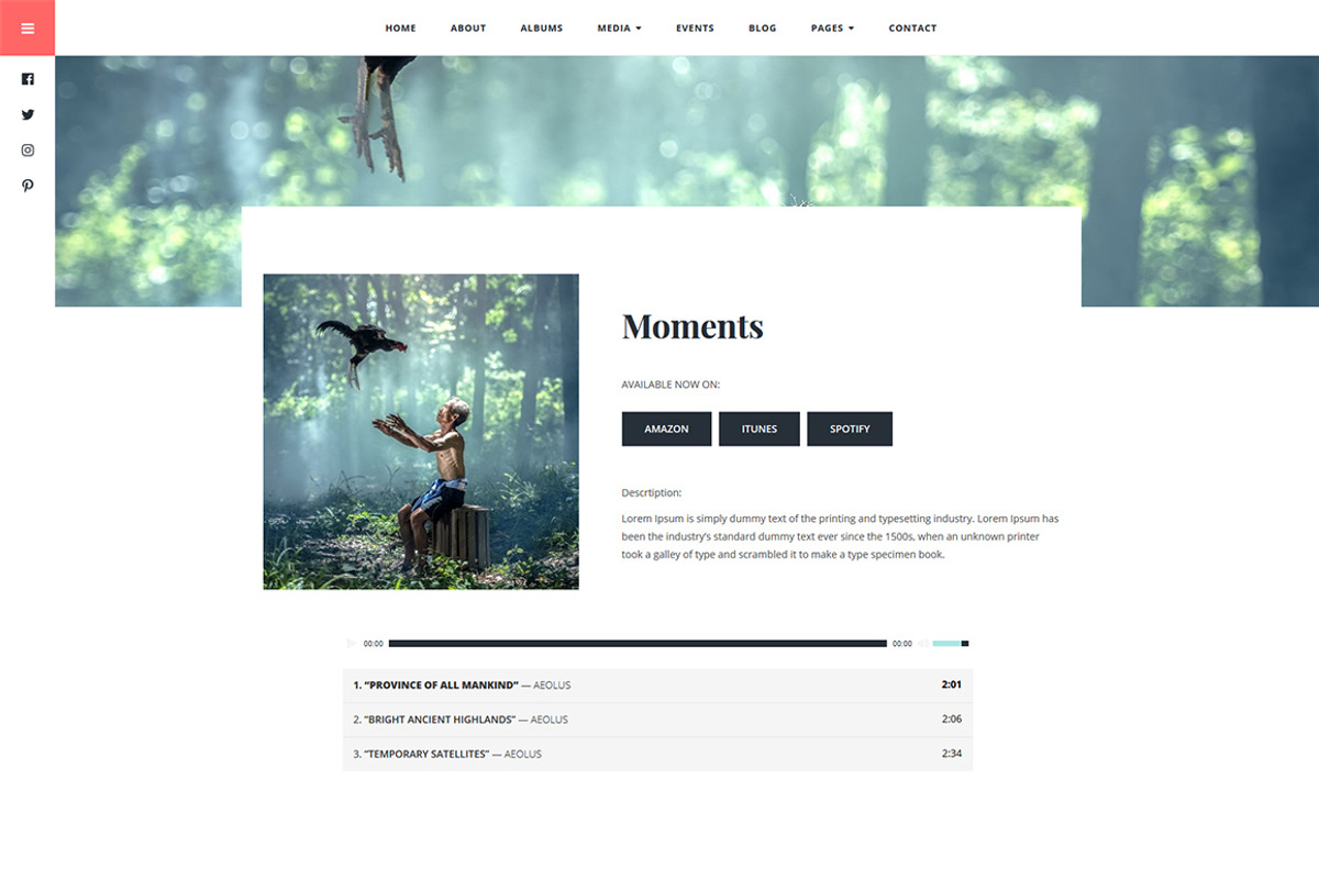 Shoutout - A WordPress Music Theme, a WordPress Template by GretaThemes (Photo 4 of 6)