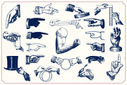 Vintage Hand Illustrations, a Person Illustration by Mr Vintage (Thumbnail 7 of 8)