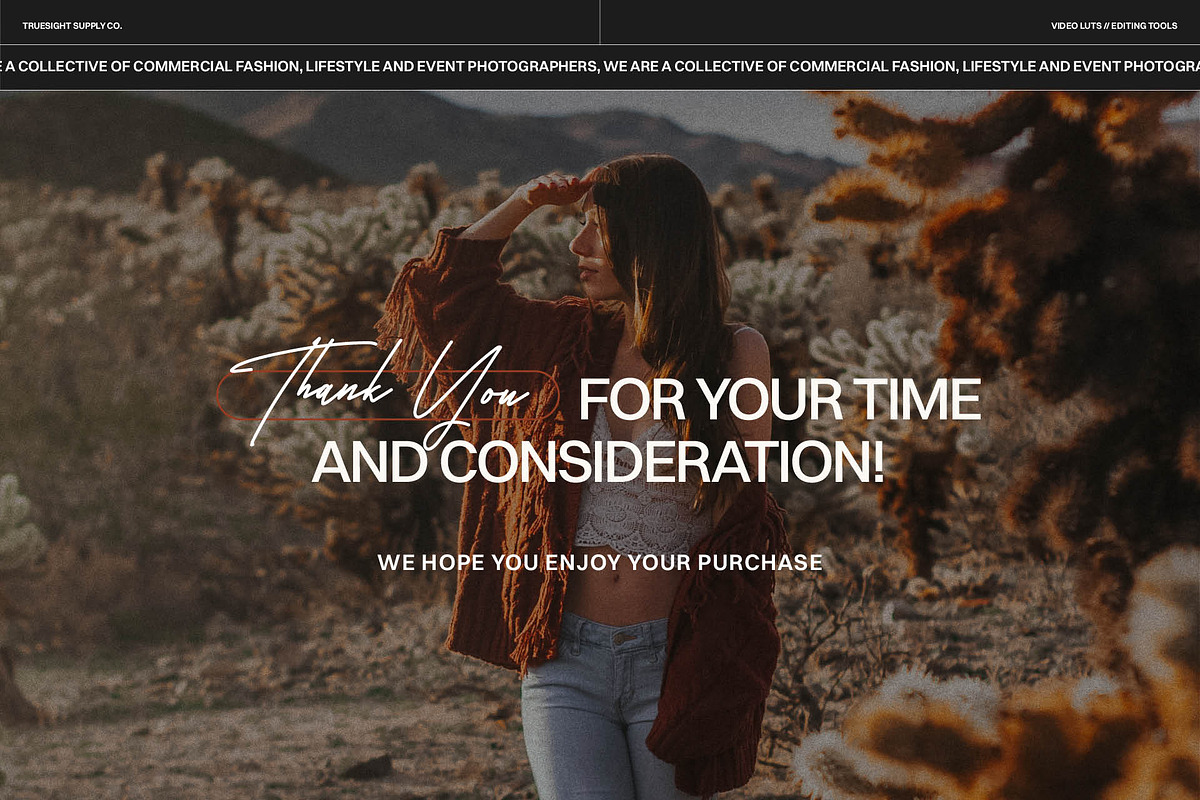 Joshua Tree - Video LUTs, a Brushes & More by Truesight Supply Co. (Photo 6 of 6)