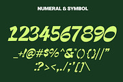 Dx Aiter - Bold Modern Typeface, a Script Font by Dirtyline Studio (Thumbnail 11 of 13)