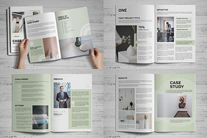 Case Study Brochure Canva Template