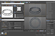 Circle Triangular Truss 200cm, an Object 3D Model by akerStudio (Thumbnail 13 of 14)