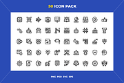 Artificial intelligence icons, an Outline Icon by Wencory (Thumbnail 1 of 2)