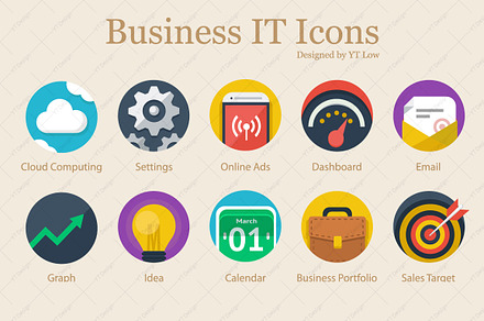 20 Business IT Icons