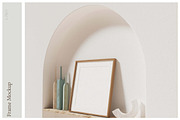 Frame Mockup, a Print Template by LINII (Thumbnail 1 of 2)