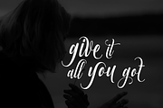 Muthya//Wedding Calligraphy Font, a Script Font by groens (Thumbnail 5 of 8)