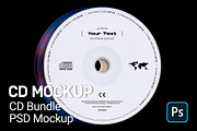 CD Mockup Bundle PSD, a Product Mockup by SR-23 Mockups (Thumbnail 1 of 5)