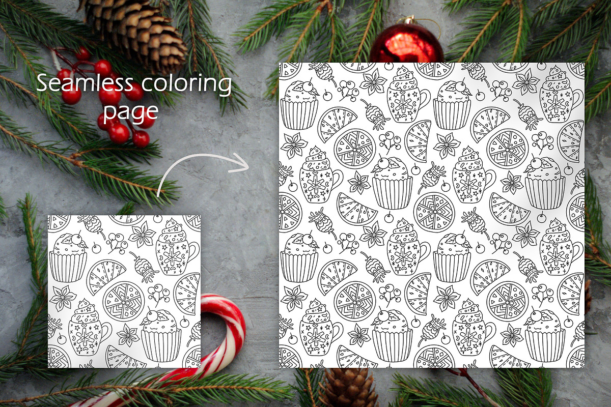 Adult Coloring Book | Whole Shop, a Graphic by ChristinaDesigns (Photo 22 of 28)