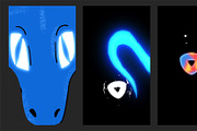 Snake Vertical Logo Opener | DaVinci, a Templates & Theme by FlashFXbox (Thumbnail 1 of 2)