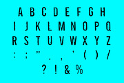 Hacked, a Slab Serif Font by Fourteen Letter (Thumbnail 4 of 6)
