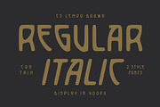 CS Lempo Drawn, a Sans Serif Font by Craft Supply Co. (Thumbnail 3 of 8)