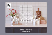 Kitchen Frame Mockup Bundle EILA, a Household Mockup by Bonumo (Thumbnail 1 of 10)