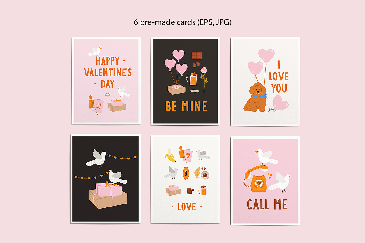Love You! Valentine's day collection, a Seasonal Illustration by Sweet Corner (Photo 8 of 11)