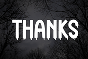 Horror Winter | Script Font, a Script Font by Scratchones (Thumbnail 8 of 8)