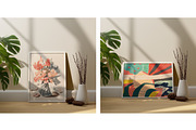 Photo Frame Mockups, a Print Template by simuradi (Thumbnail 4 of 11)