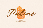 Paline Stylish Script Font, a Script Font by Hishand Studio (Thumbnail 1 of 8)