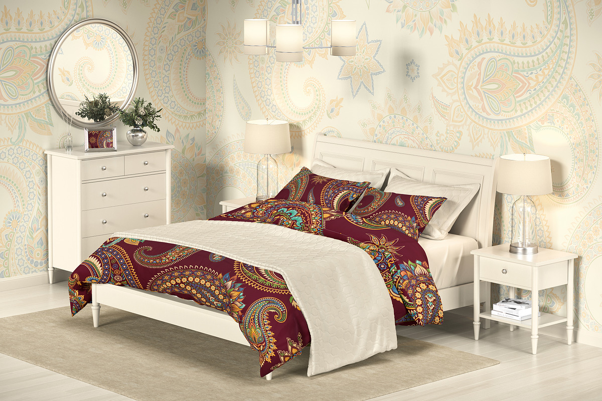 Paisley Traditional Seamless Pattern, a Pattern Graphic by Fabrivo (Photo 8 of 10)