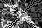 Circular Halftone Photo Effect PSD, a Layer Style Add-On by bnrcreativelab (Thumbnail 2 of 5)
