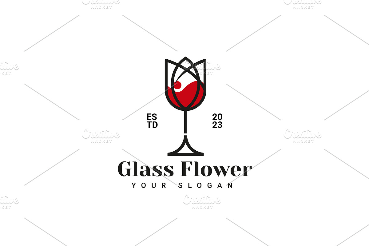 Minimalist Flower Logo Bundle, a Branding & Logo Template by Dyn Studio (Photo 3 of 6)