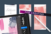 Procreate 5 Watercolor Brush Bundle, a Brush Add-On by RadekBroz (Thumbnail 7 of 9)