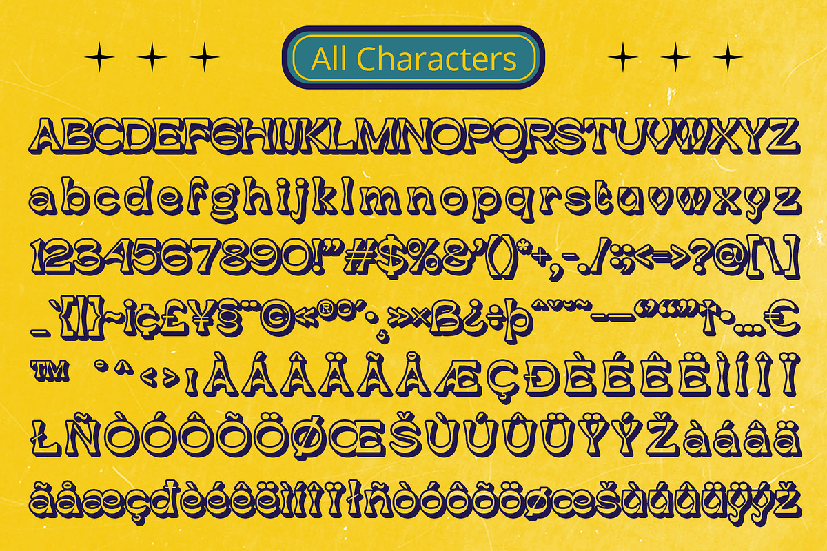 Rapsed 3D, a Sans Serif Font by Craft Supply Co. (Photo 8 of 8)