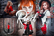 10 Lightroom Presets - Red, an Action Add-On by Preset Bunker (Thumbnail 1 of 10)