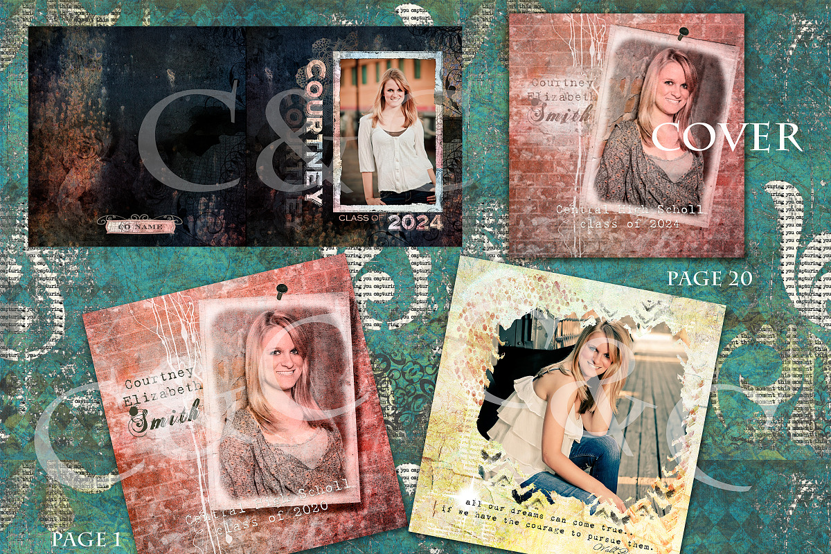 2020-2024Courtney 10x10 Senior Album preview 2