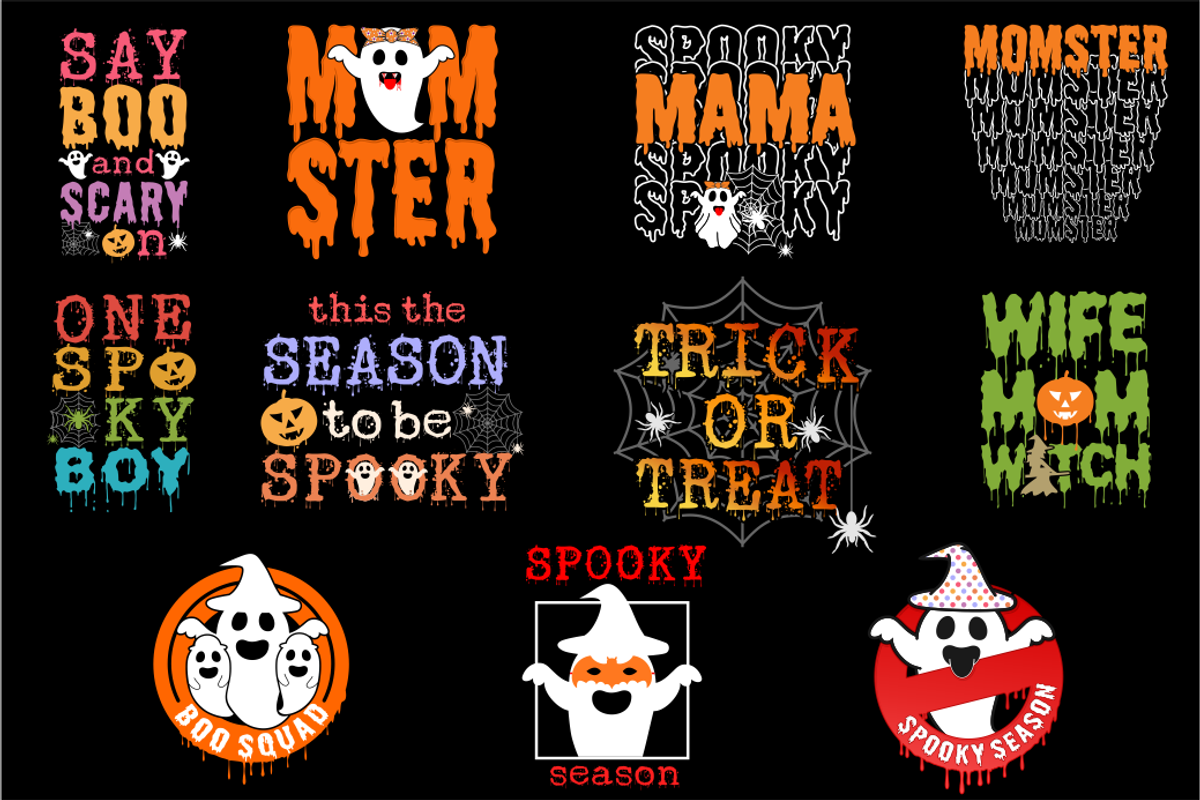 Halloween SVG & PNG Design Bundle, a Graphic by D2PUTRI (Photo 5 of 14)