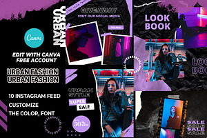 Urban Fasion - Social Media Template