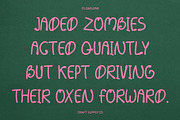 CS Darlene – Bad Handwritten Font, a Handwritten Font by Craft Supply Co. (Thumbnail 6 of 8)