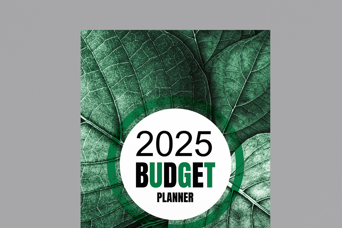 Budget Planner Template, a Stationery Template by MightyDesign (Photo 2 of 8)
