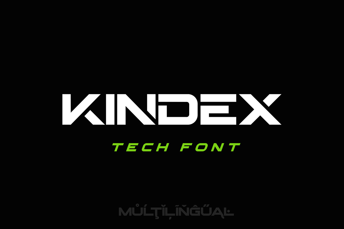 Kindex, a Sans Serif Font by Sentavio (Photo 1 of 8)