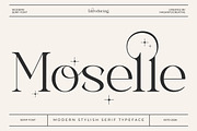 Moselle - Elegant Ligature Serif, a Serif Font by kangfont Studio (Thumbnail 1 of 9)