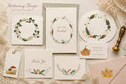 Whimsical Fall Clipart Collection, a Seasonal Illustration by Anna Studio (Thumbnail 4 of 12)