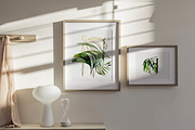 Tropical Greenery Watercolor Clipart, an Illustration by whiteheartdesign (Thumbnail 15 of 22)
