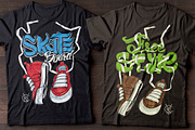 Sneakers and freestyle lettering, an Illustration by Urbanshop (Thumbnail 1 of 2)